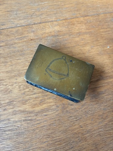 Trench art brass - art,