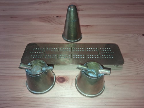 Trench art brass - trench,