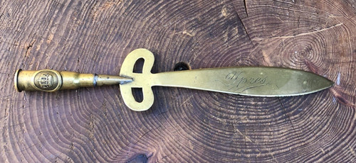 Trench art ww2 - art, vintage