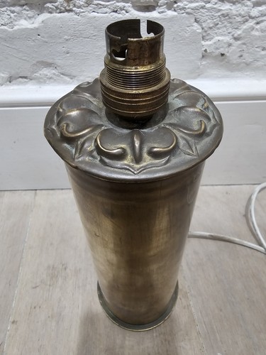 Trench art lamp - trench,