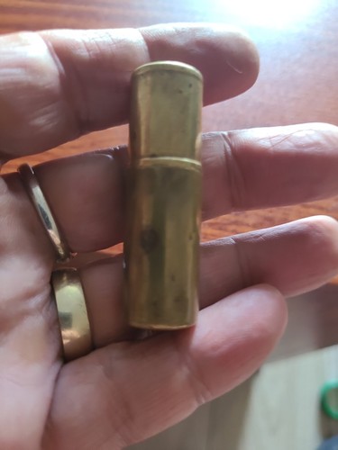Trench art lighter - art,