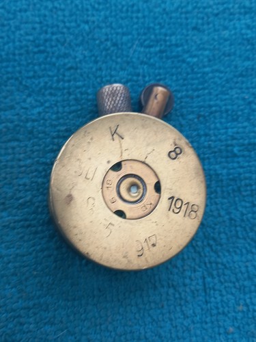 Trench art 1918 brass - 1918,