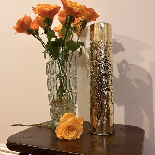 Ww1 trench art vase - vase, french