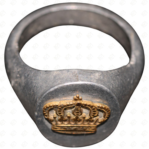 Ww1 trench art military ring - military,
