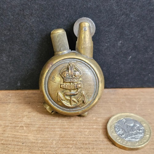 Large brass trench - brass,