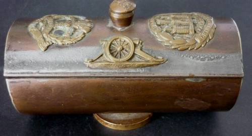 Ww1 trench art - art, barrel