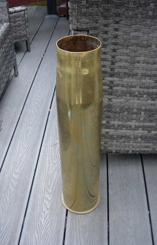 Large german trench - art, brass