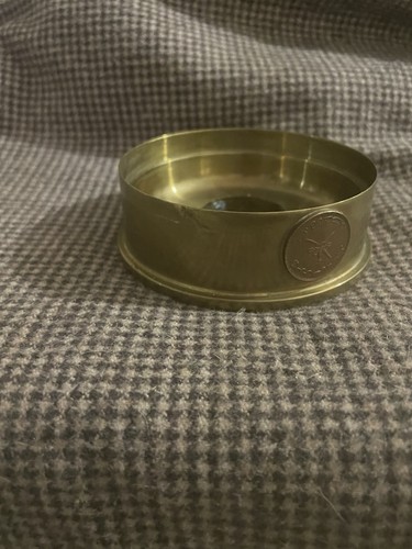 Trench art brass heavy paper - heavy,