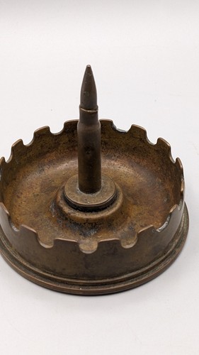 Trench art 1917 brass 18 - trench,
