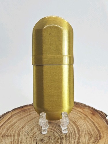 Stunning sleek brass trench - stunning,