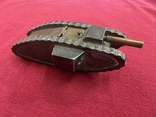 Trench art ww1 tank - ww1,