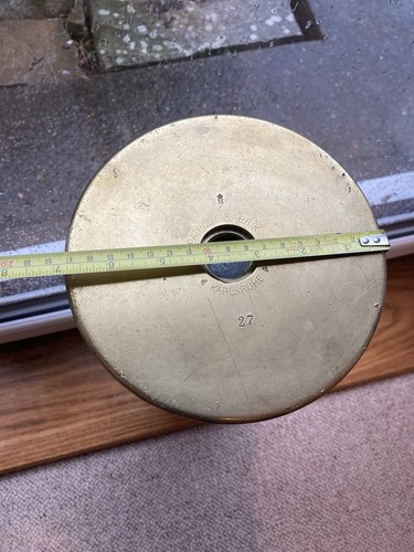 Art deco brass umbrella - art, stand