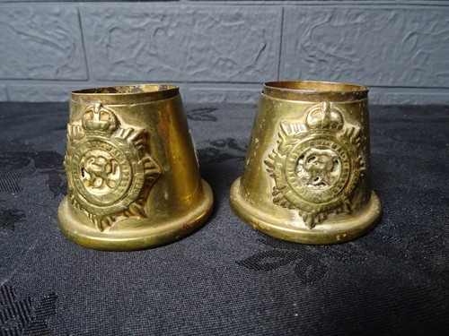 Pair brass trench - pair, art