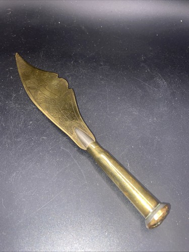 Wwi trench art - trench, etched