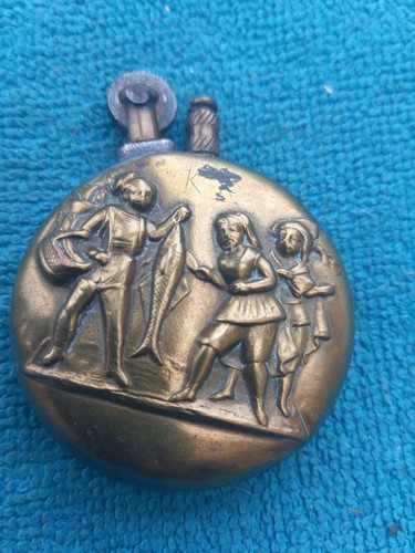 Trench art petrol lighter - art,