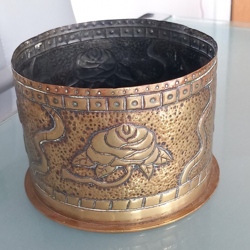Ww1 brass trench art - trench,