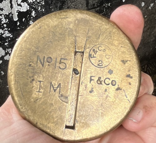 Wwi british brass trench art - wwi,