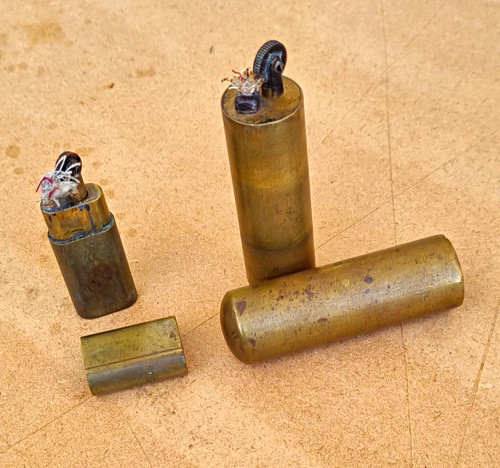 Two trench art - , lighters
