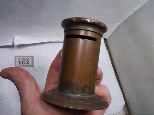 Brass moneybox car radiator - brass,
